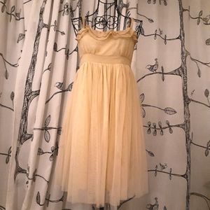 Kimchi Blue peach tulle dress